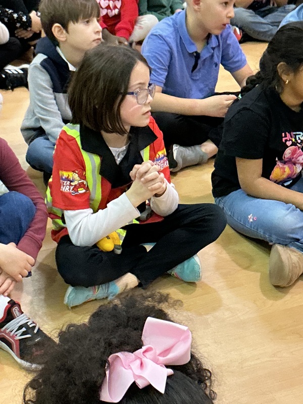 Students dressed as super heros