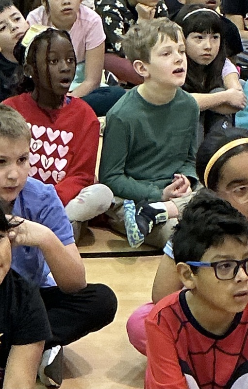 Students dressed as super heros