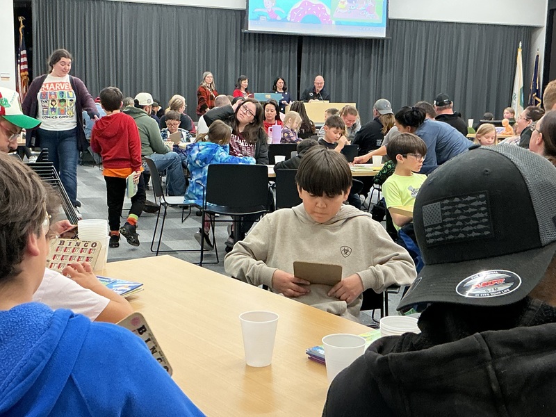 People at Book Bingo Night