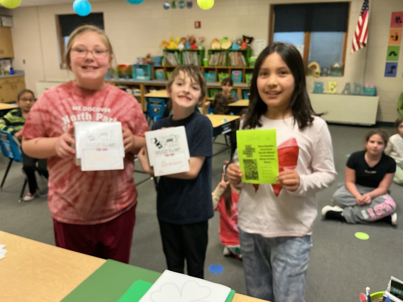 Students who earned a Treasure Box Prize