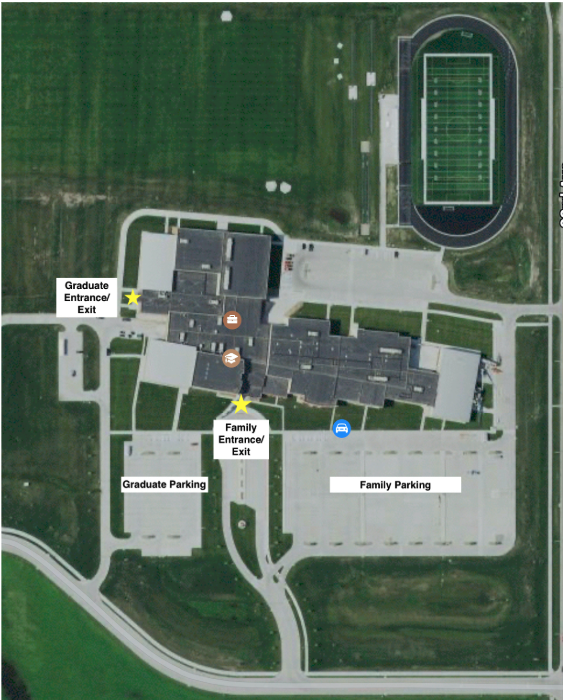 Map of CHS 