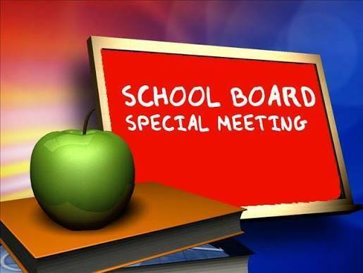 School Board Meeting - Tuesday, January 13th at 6pm