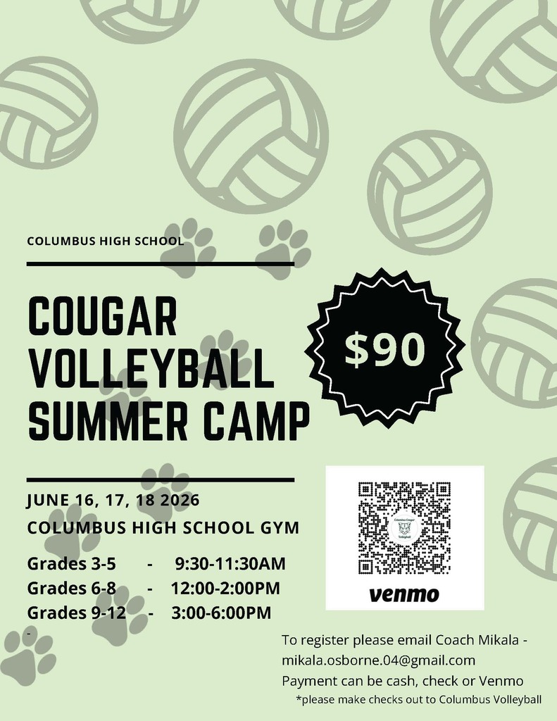 Cougar Volleyball Summer Camp