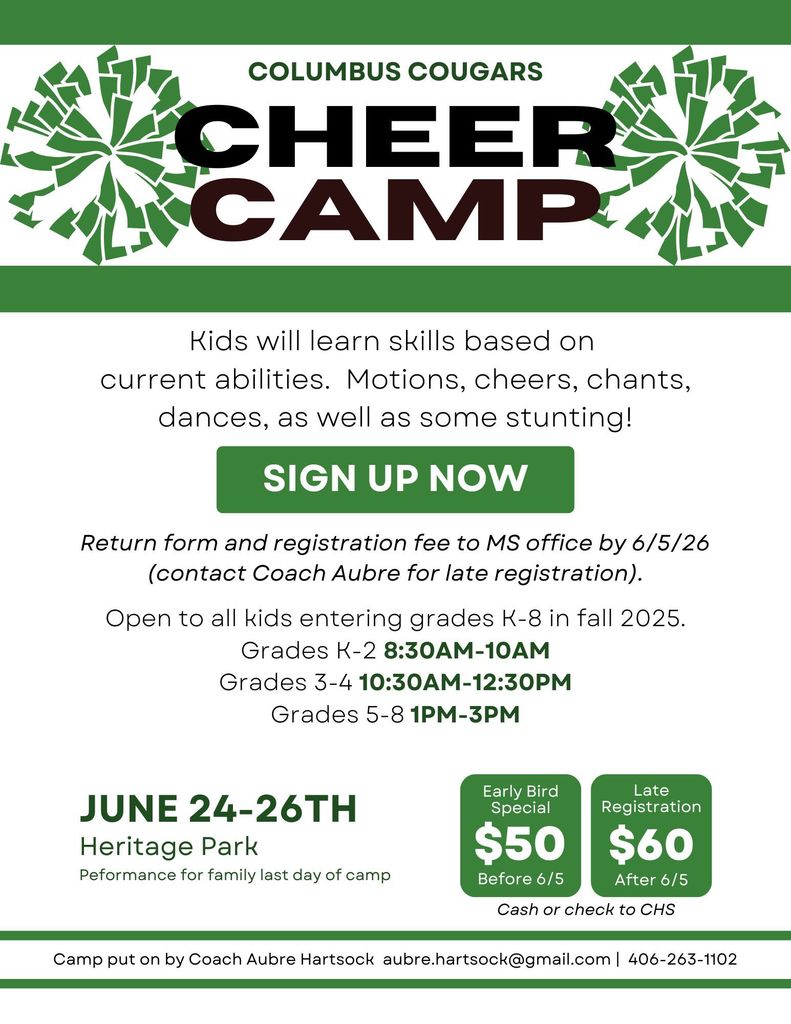 Cheer Camp June 24-26