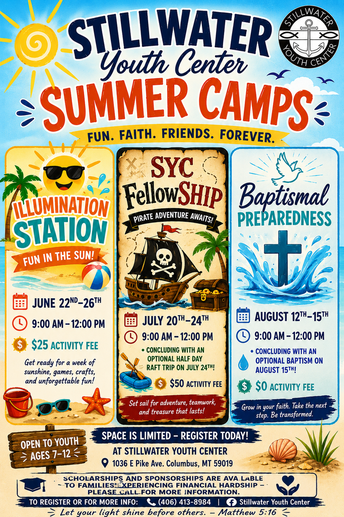 Stillwater Youth Center Summer Camps