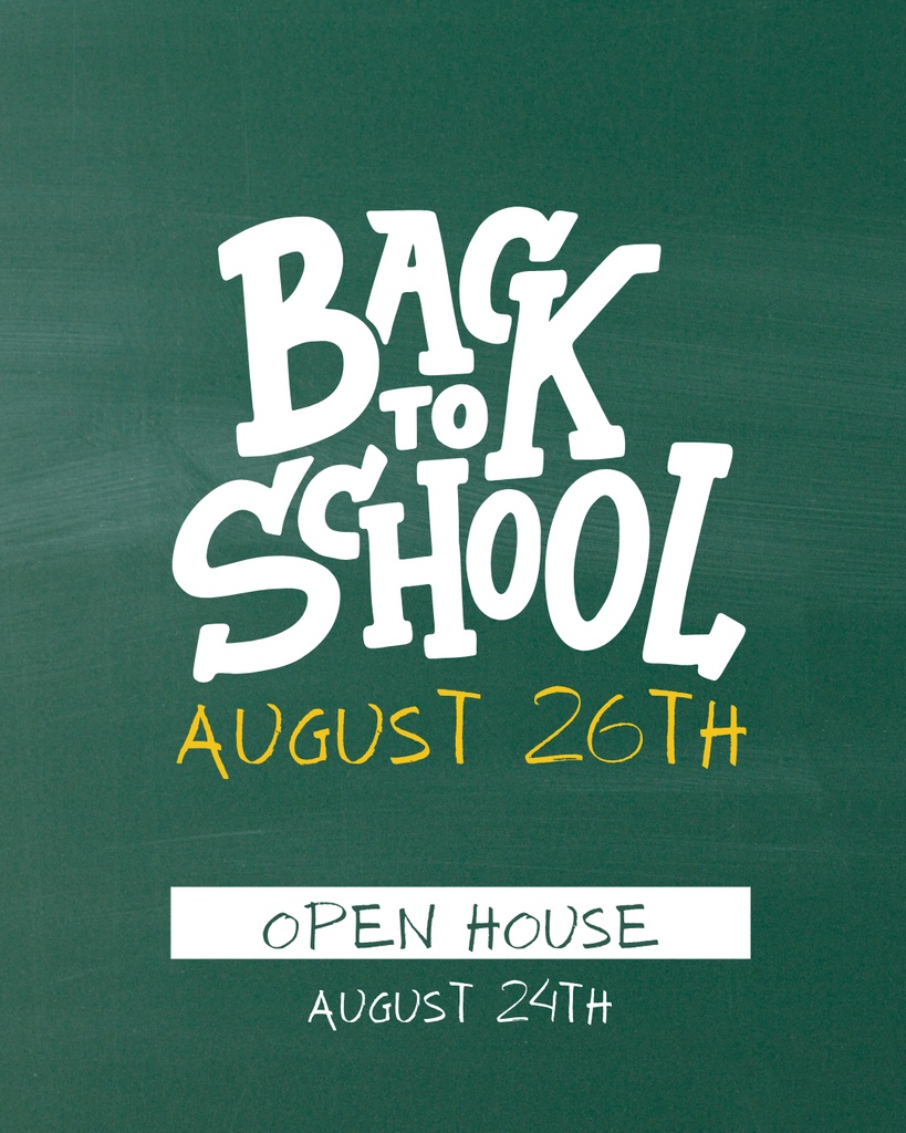 First Day of School Aug 26