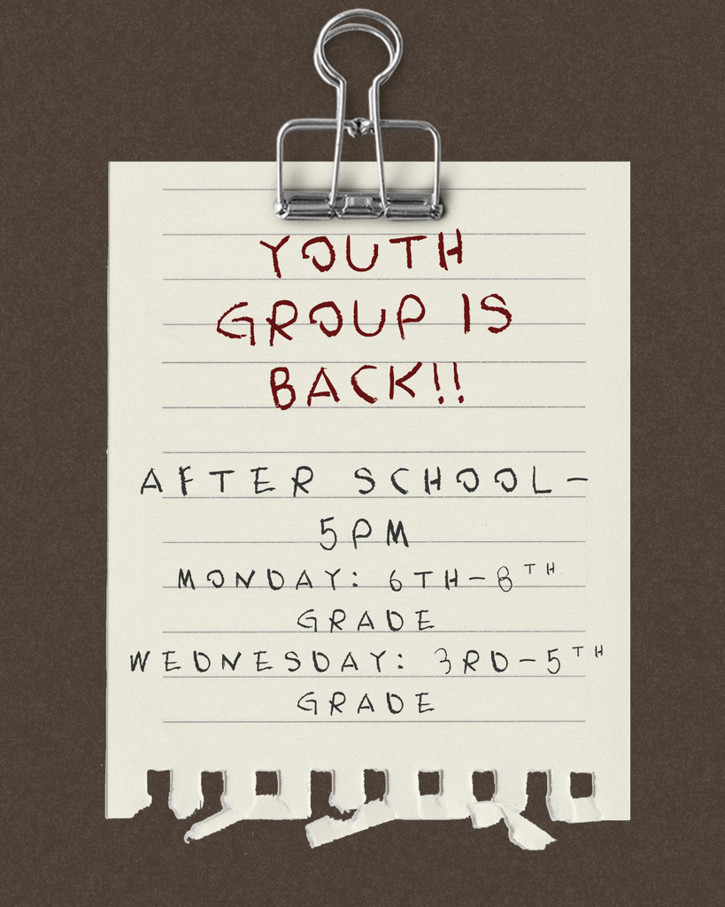 SYC Youth Group is Back