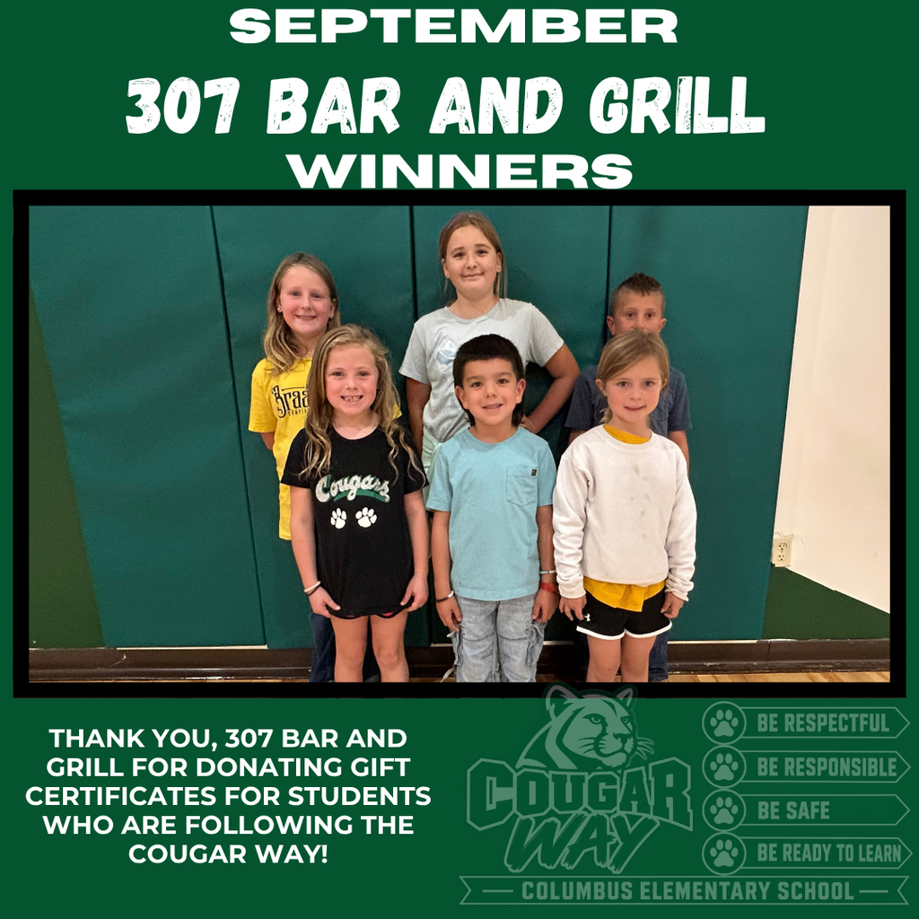 September 307 Winners