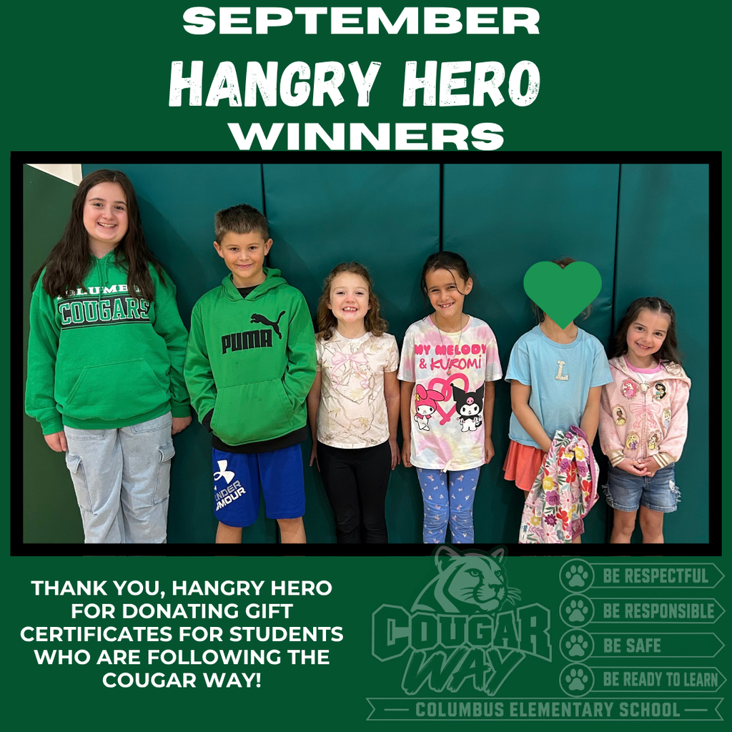 September Hangry Hero Winners