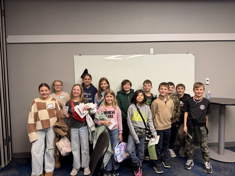 leadership students smiling at the camera