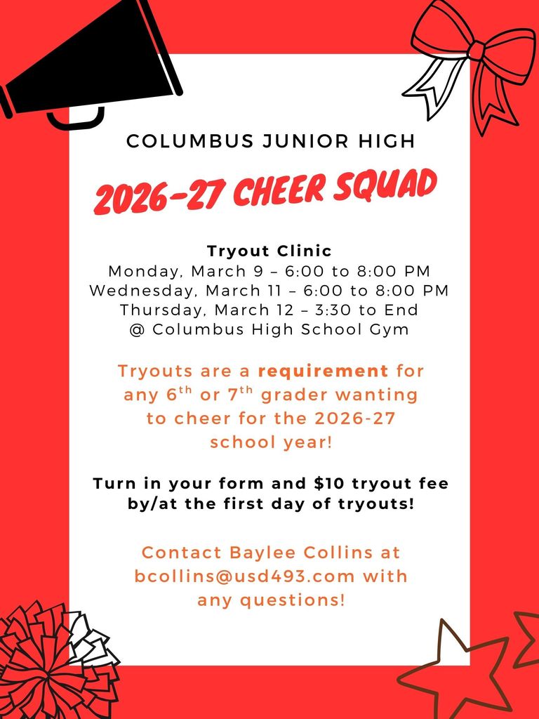 2026-27 Cheer Poster