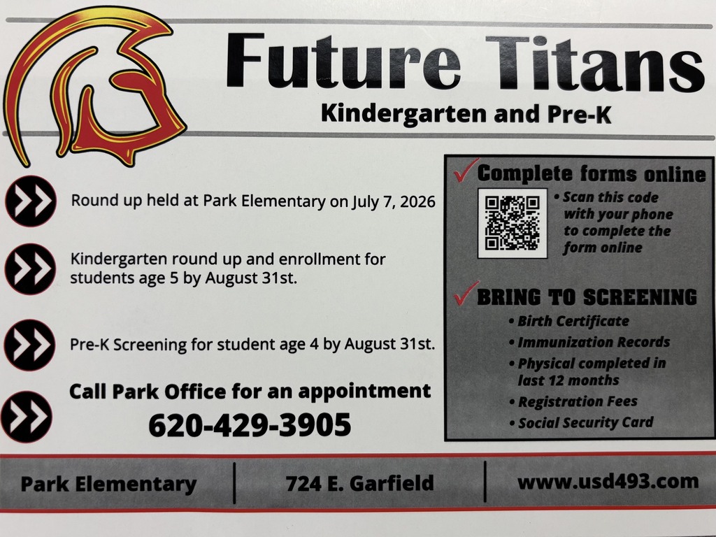 Kindergarten & Pre K Round Up