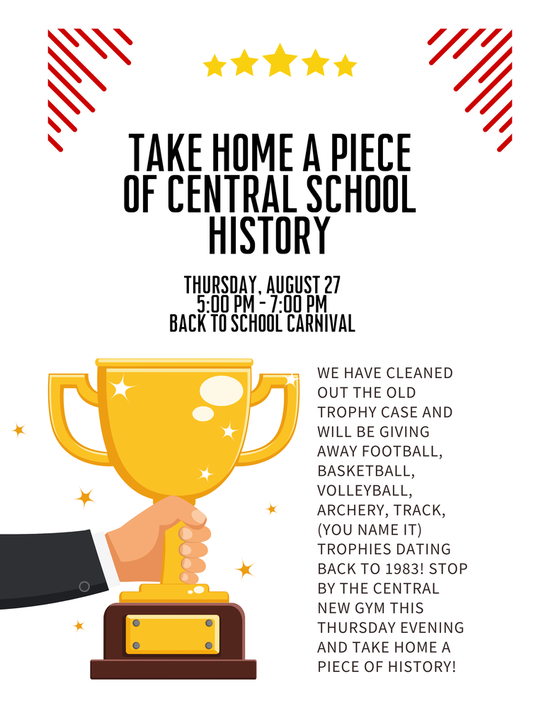 Trophy Give Away at Back to School Carnival