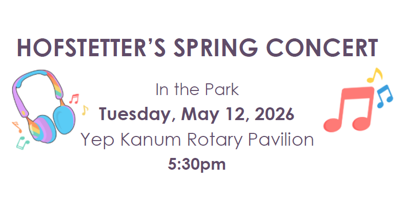 Hofstetter's spring concert
