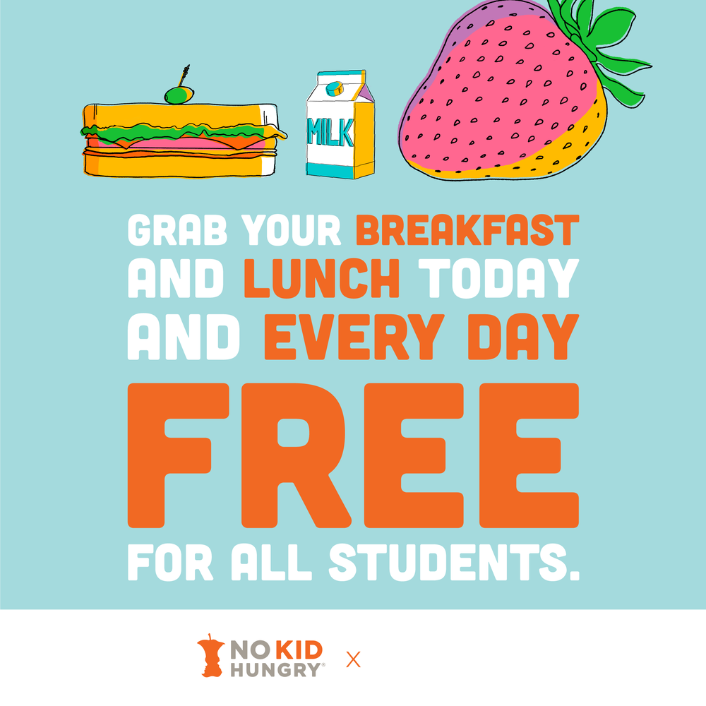 All Students Eat For Free