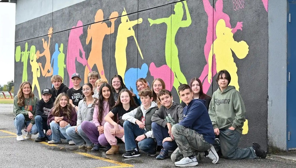 Junior High Art Mural