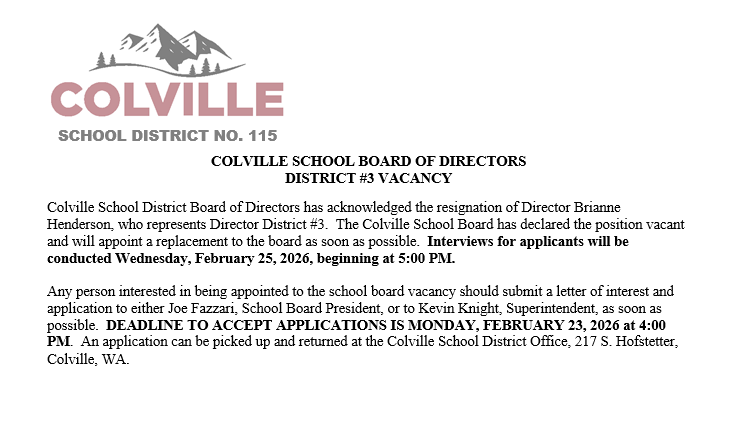 Board Vacancy 