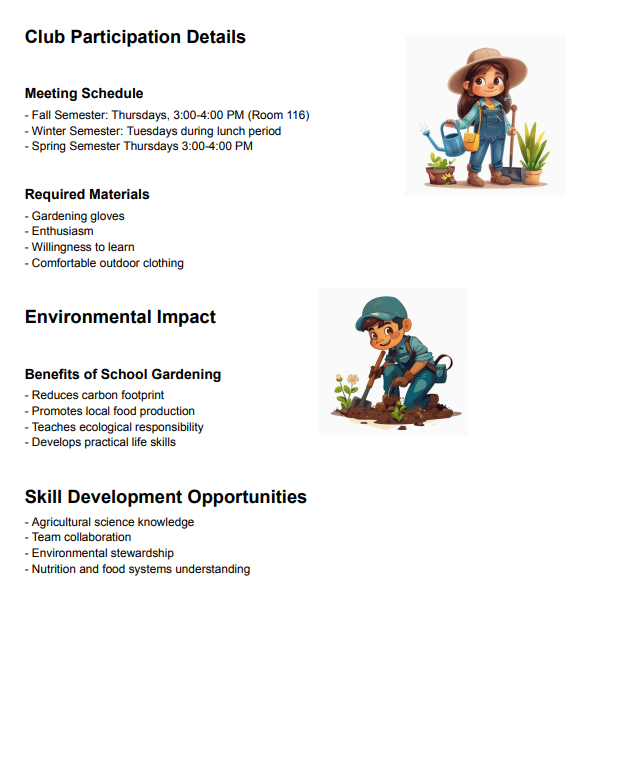Gardening Club 2