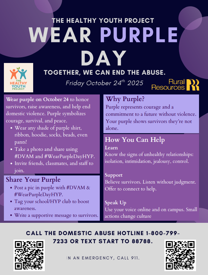 Wear Purple Day