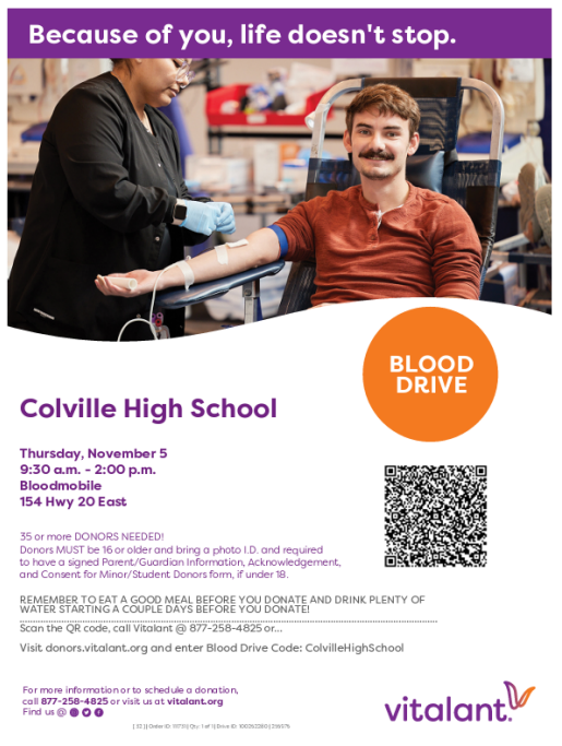 blood drive poster