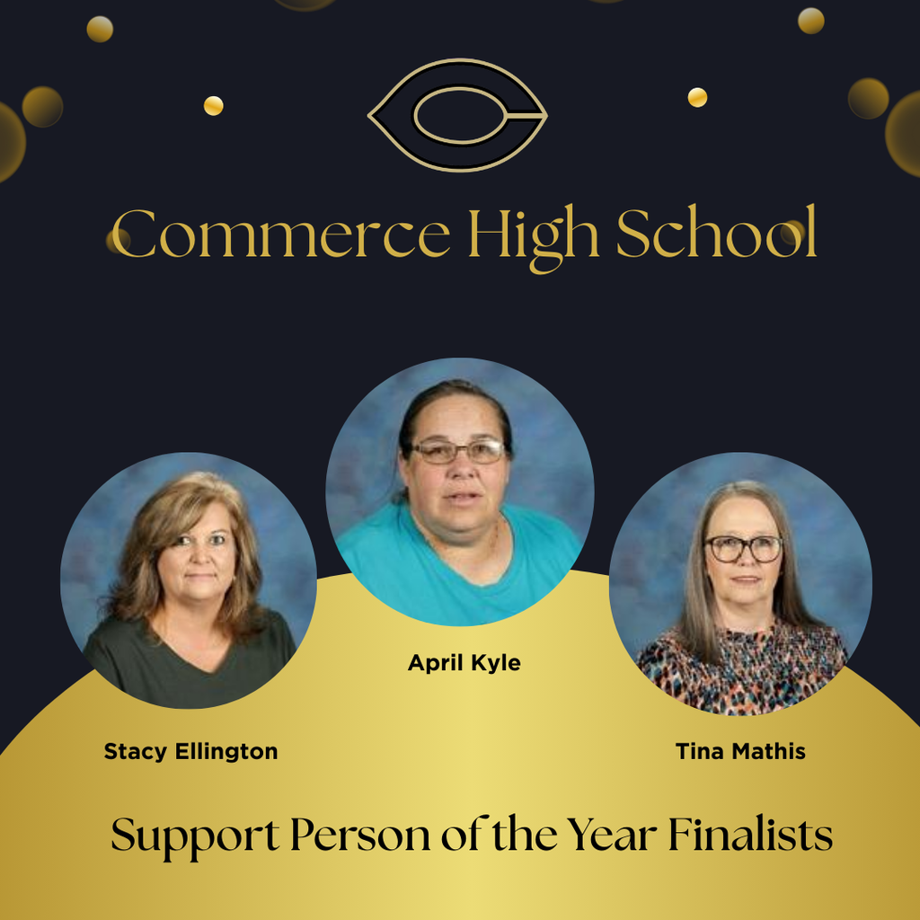 Congratulations to the finalists for CHS Support Person of the Year!
