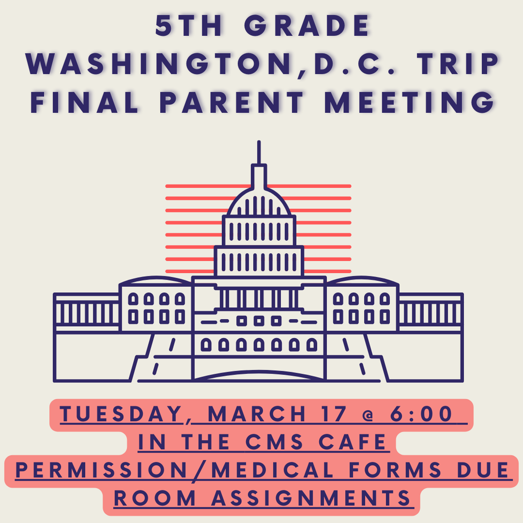 5th Grade DC Final Parent Meeting
