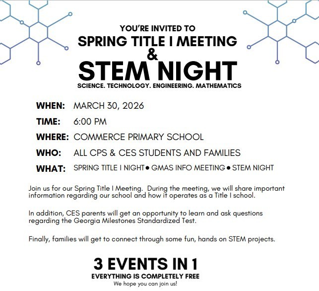 STEAM Night Reminder