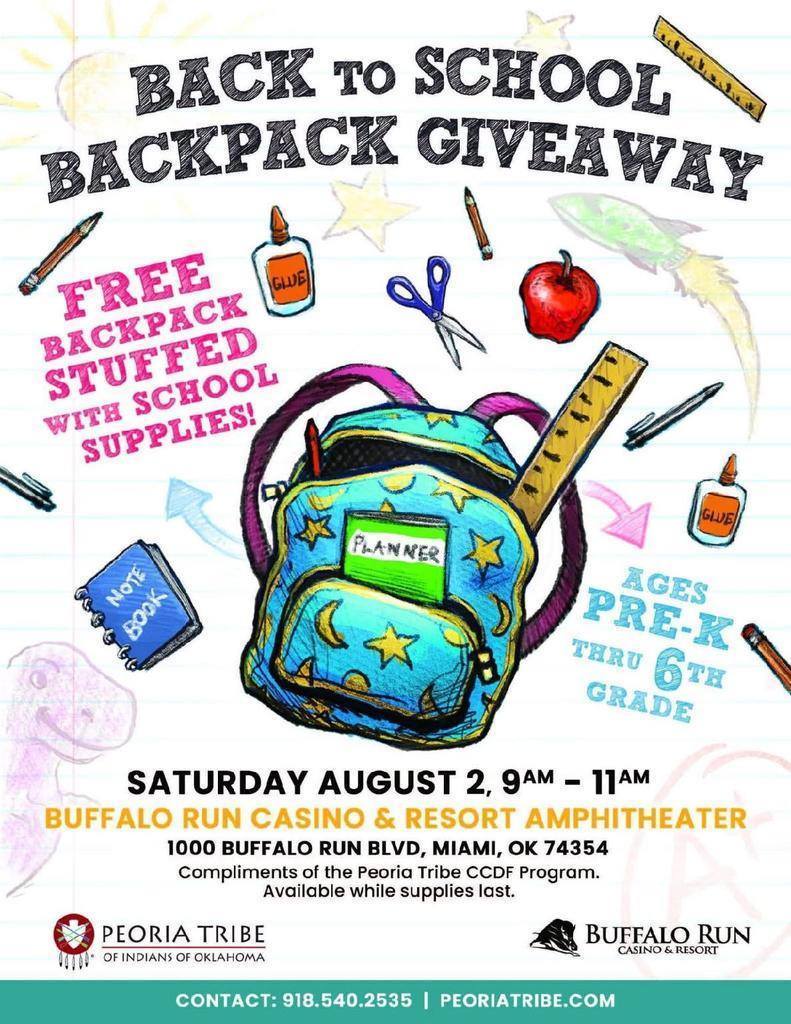 Backpack Giveaway!