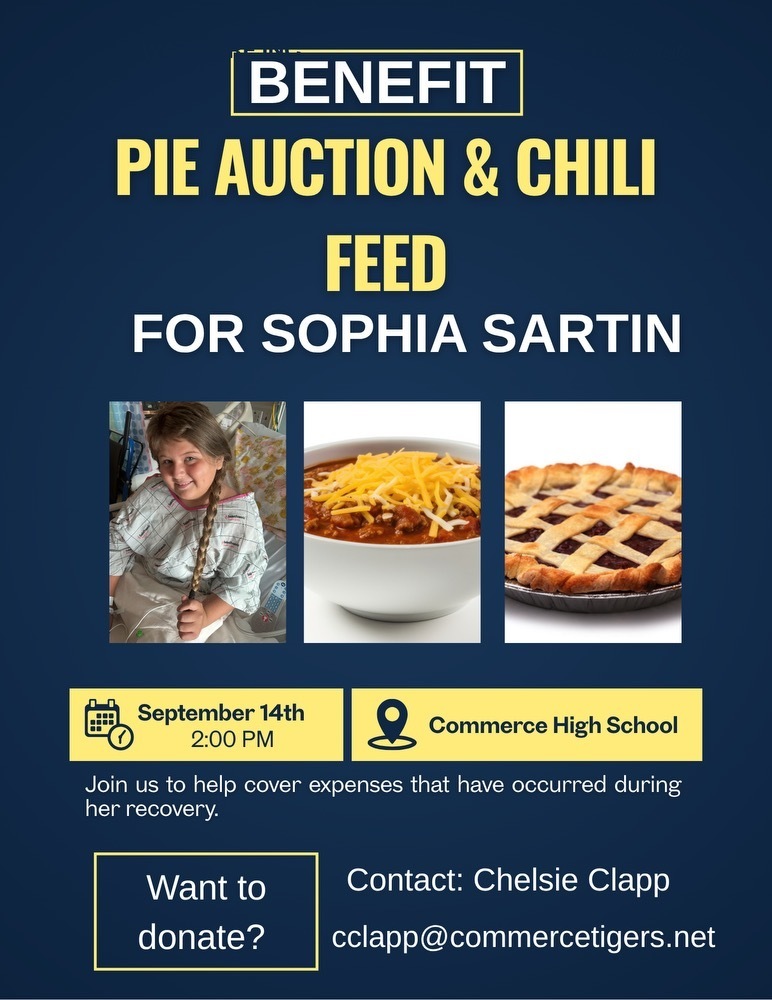 Sophia Sartin Fundraiser
