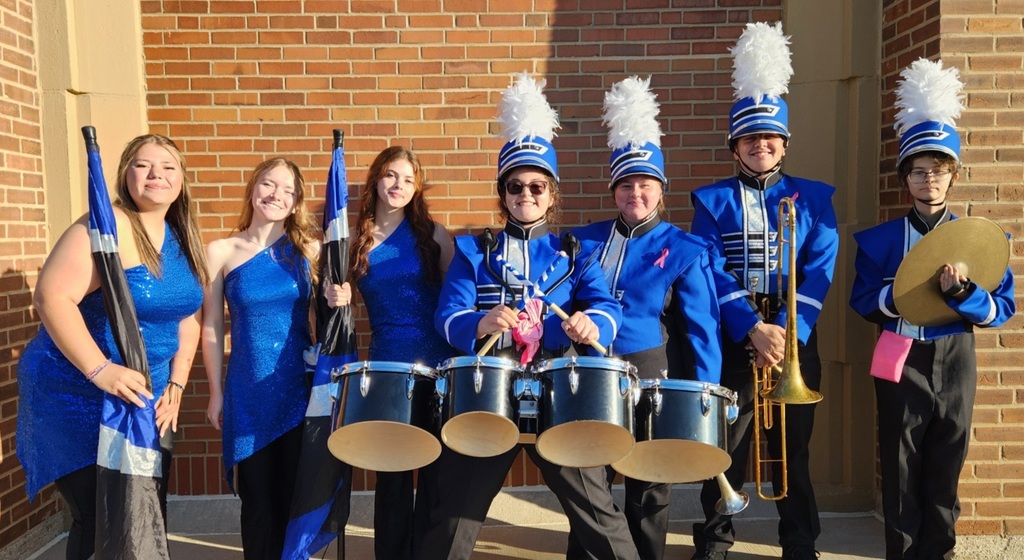 The Pride of Commerce seniors.