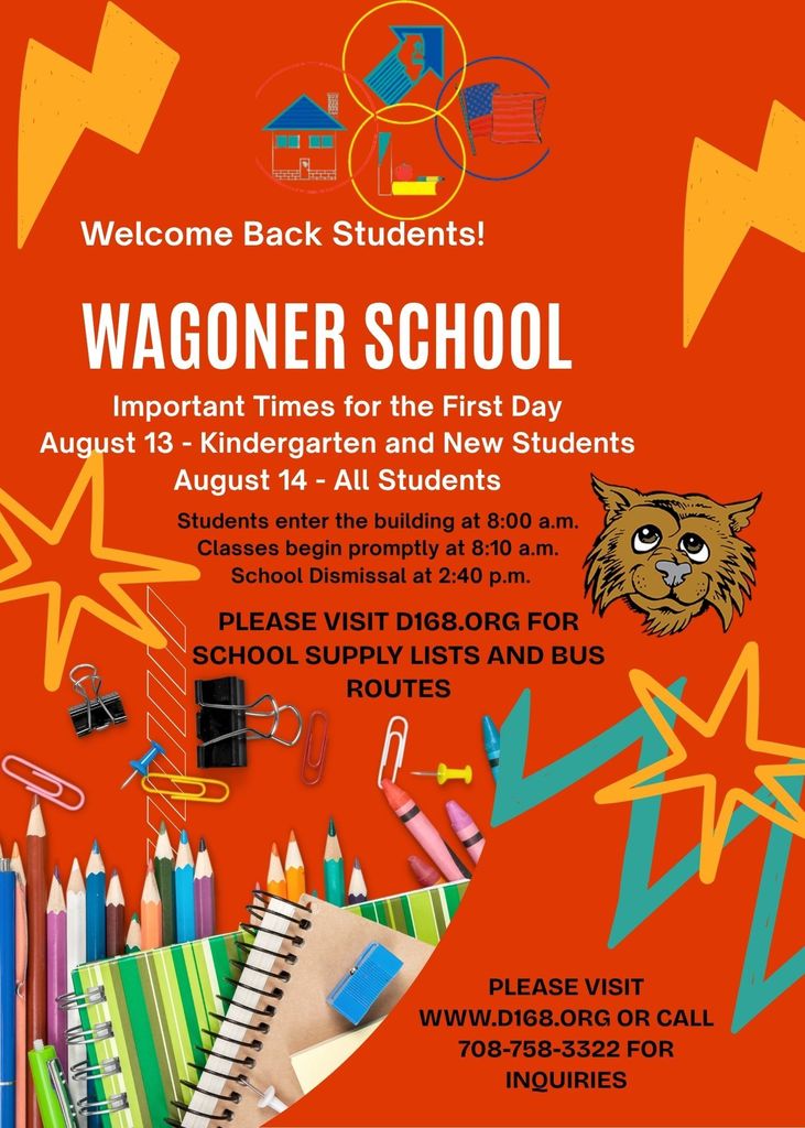 Welcome Back To School CCSD 168 Family  2025-2026! 