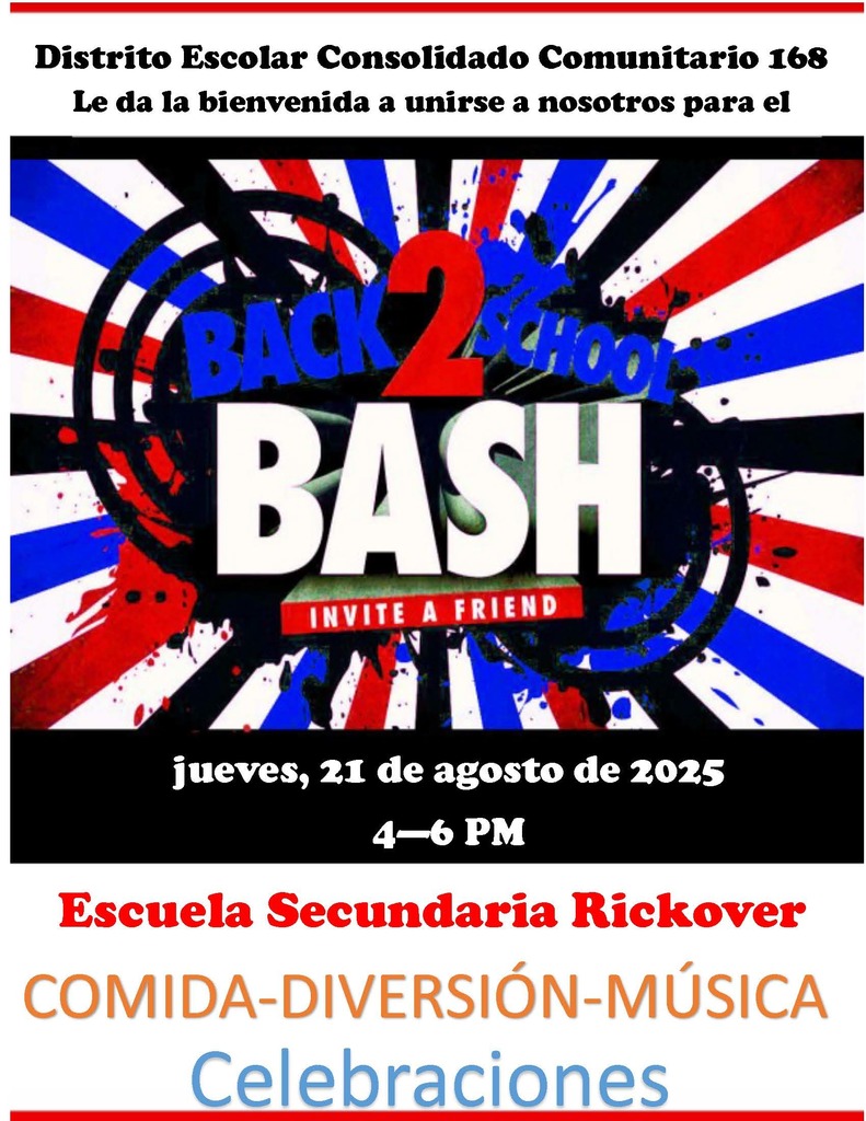 Fiesta de bienvenida de regreso a clases 2025-2026