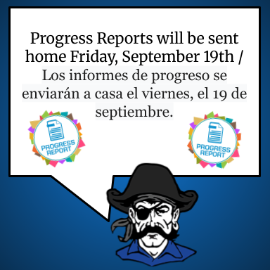 Progress Reports sent home 9/19/2025