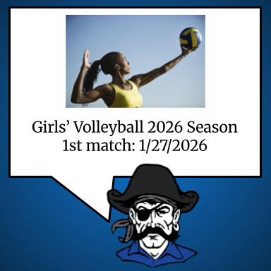 Girls' Volleyball Games Start January 27, 2026