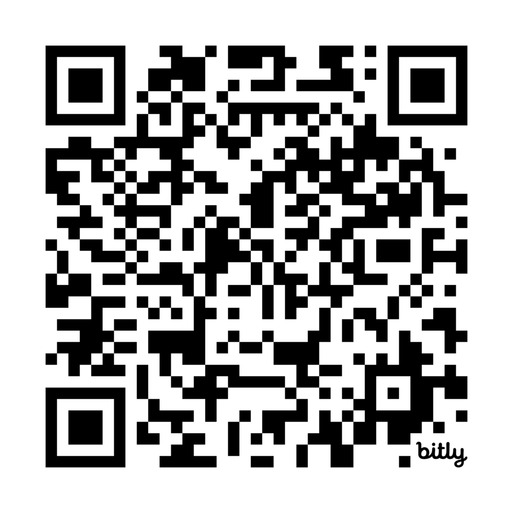 QR code to reserve a spot in the Black History Program Marketplace