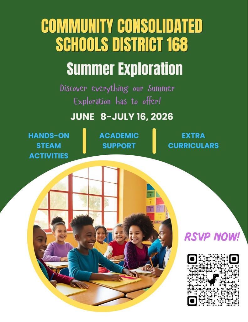 CCSD 168 Summer Exploration! Discover everything our Summer Exploration has to offer!