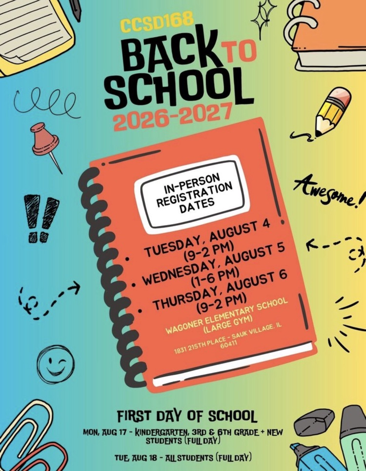 Dates for Registration