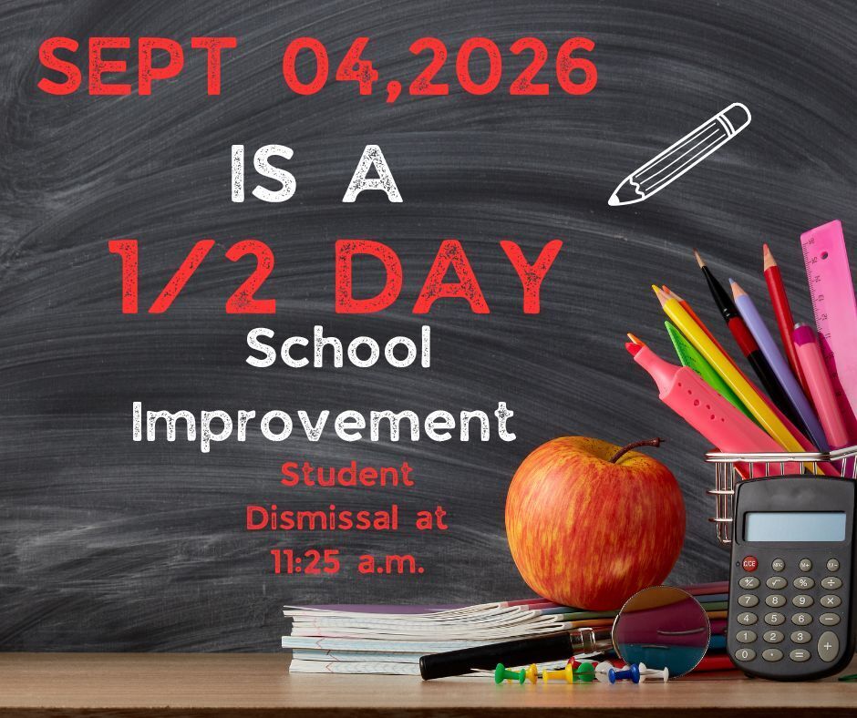 CCSD 168 School Improvement Day ( SIP)  Dismissal 11:25 a.m. 