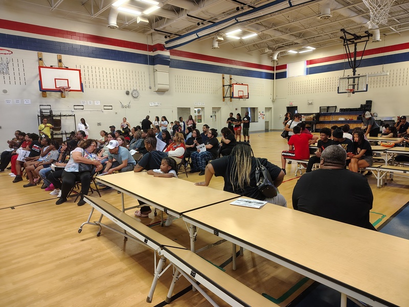 Parents at Open House