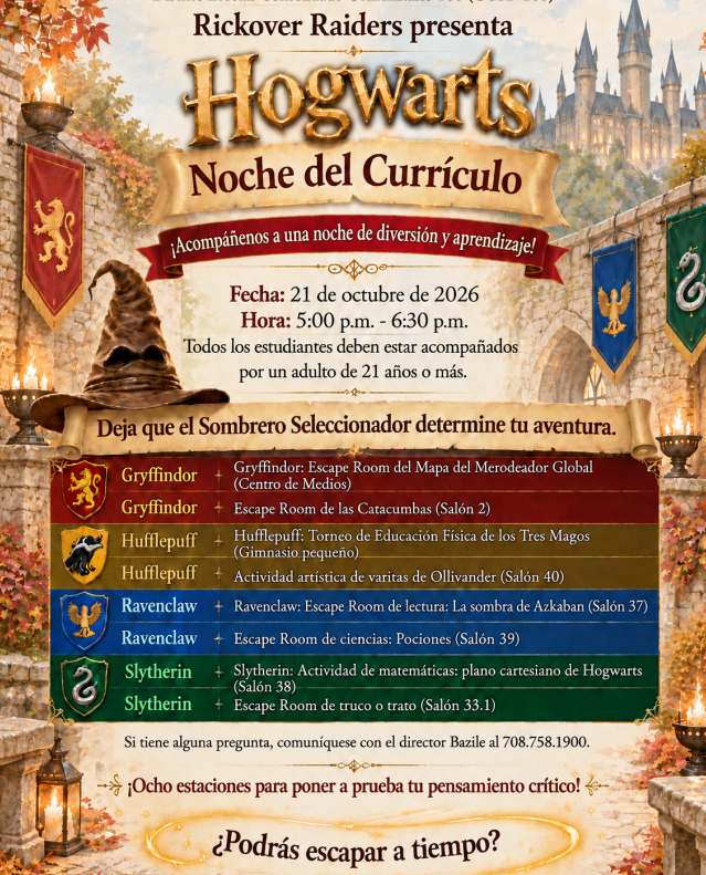 Cartel de la Noche de Curriculo
