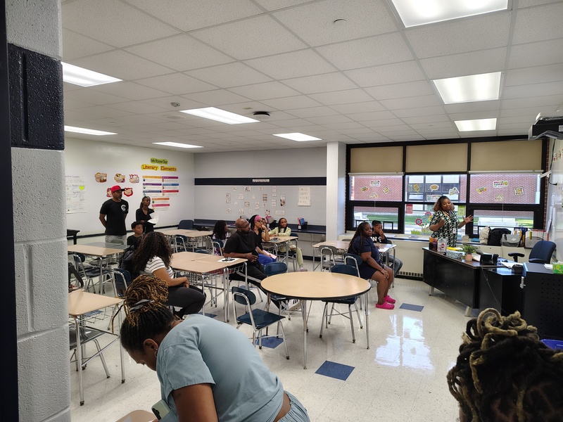 Ms. Sager welcomes families