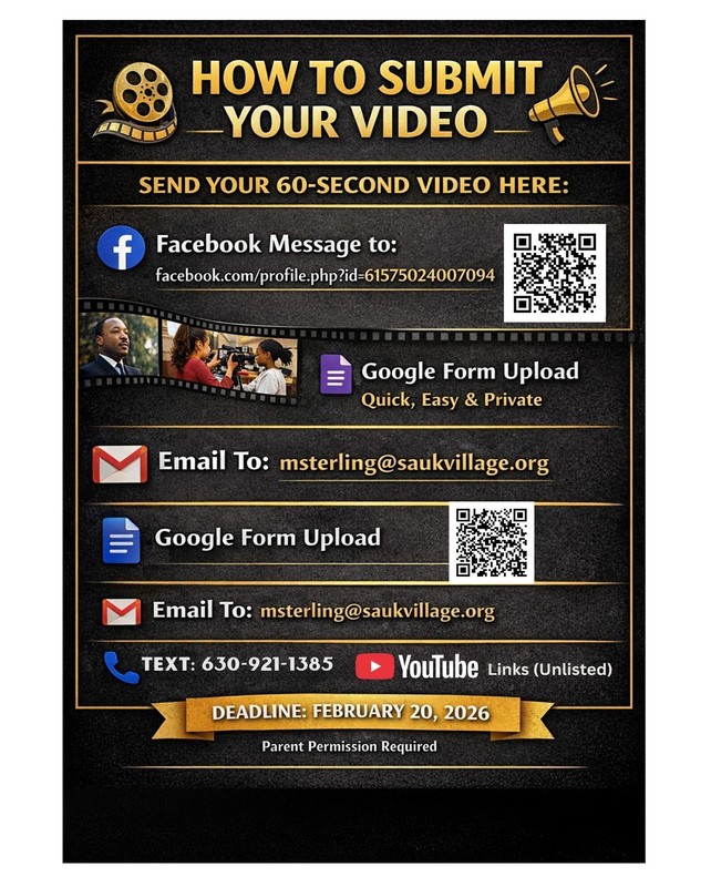 Flyer: How to submit your video