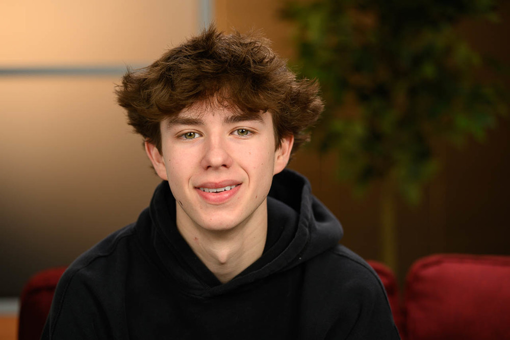 Headshot of Colin Fisher, ACHS Student of the Month for April 2026