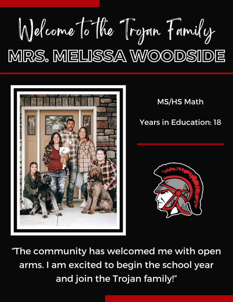  We are thrilled to welcome new members to the Trojan Family as we kick off the 2025-2026 school year! Don't miss Open House tonight from 5:30-6:30! The first day of school is Tuesday, August 19. Let’s make this year amazing together!  #WeAreCommunity #TrojanFamily
