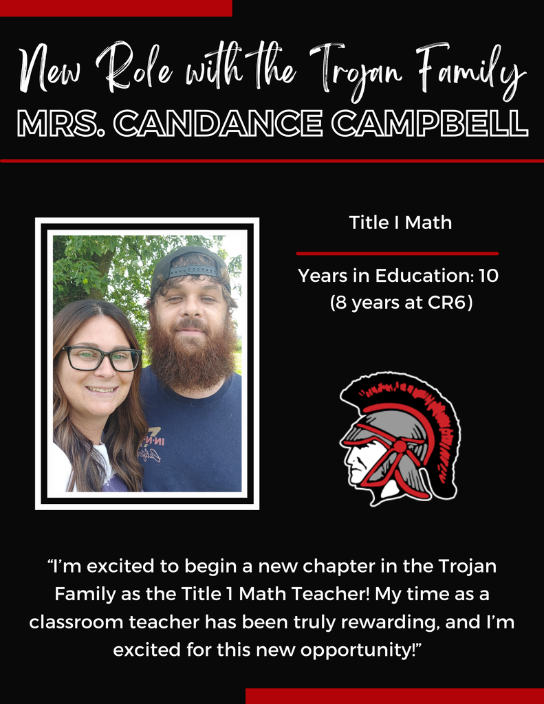  We are thrilled to welcome new members to the Trojan Family as we kick off the 2025-2026 school year! Don't miss Open House tonight from 5:30-6:30! The first day of school is Tuesday, August 19. Let’s make this year amazing together!  #WeAreCommunity #TrojanFamily