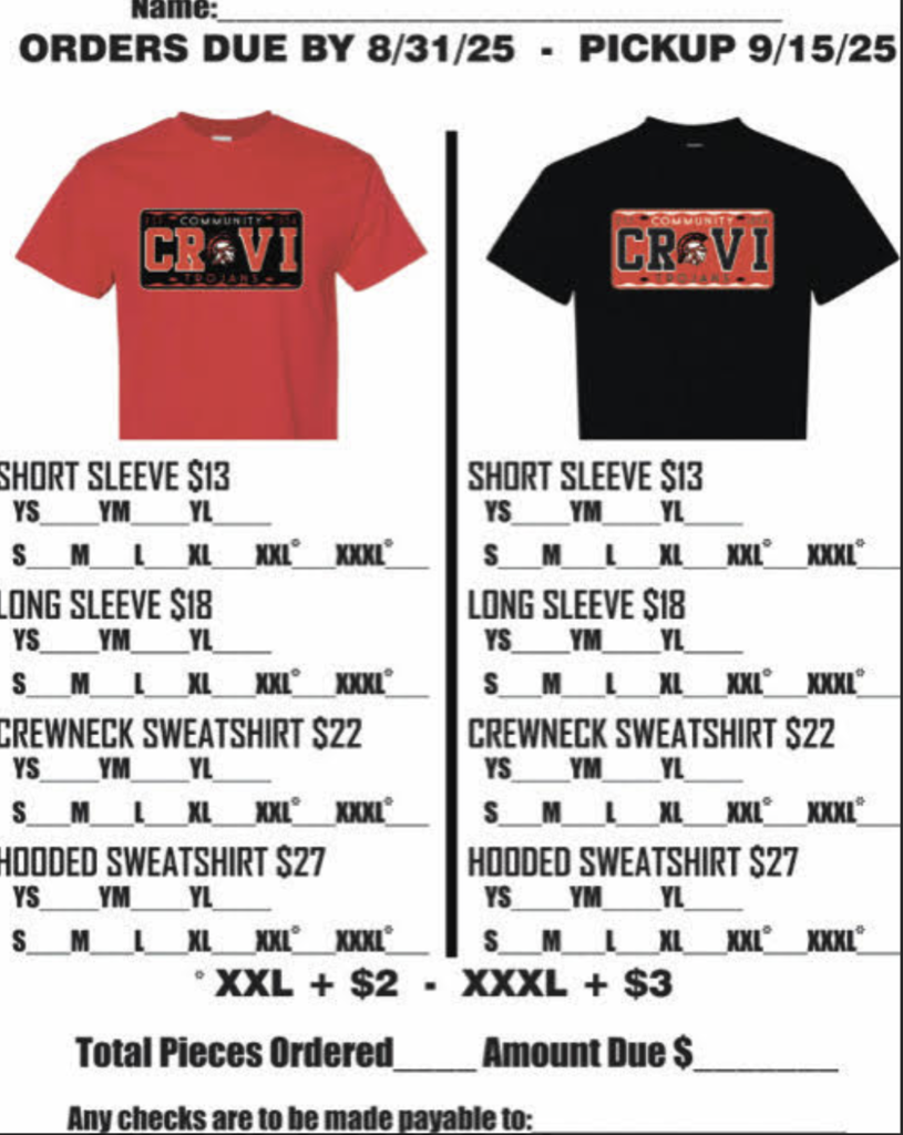 Fan fest gear may be purchased using the One Stop Custom link,  https://onestopcustom.com/communityr6/shop/home, or by printing this form and returning to school with cash/check payment. Order forms may also be picked up tonight at Open House in the old gym! Orders turned in to school are due by Friday, Aug 29th, to Mrs Utterback, while the One Stop Custom online store will remain open till August 31st! Orders will be sent home with students on September 15th! Sponsor info to be included on the banner across from the concession stand will be shared soon!! We wanted to get the Fan Fest shirts out early as we support our Trojan students!! Questions, please email Mrs Utterback!