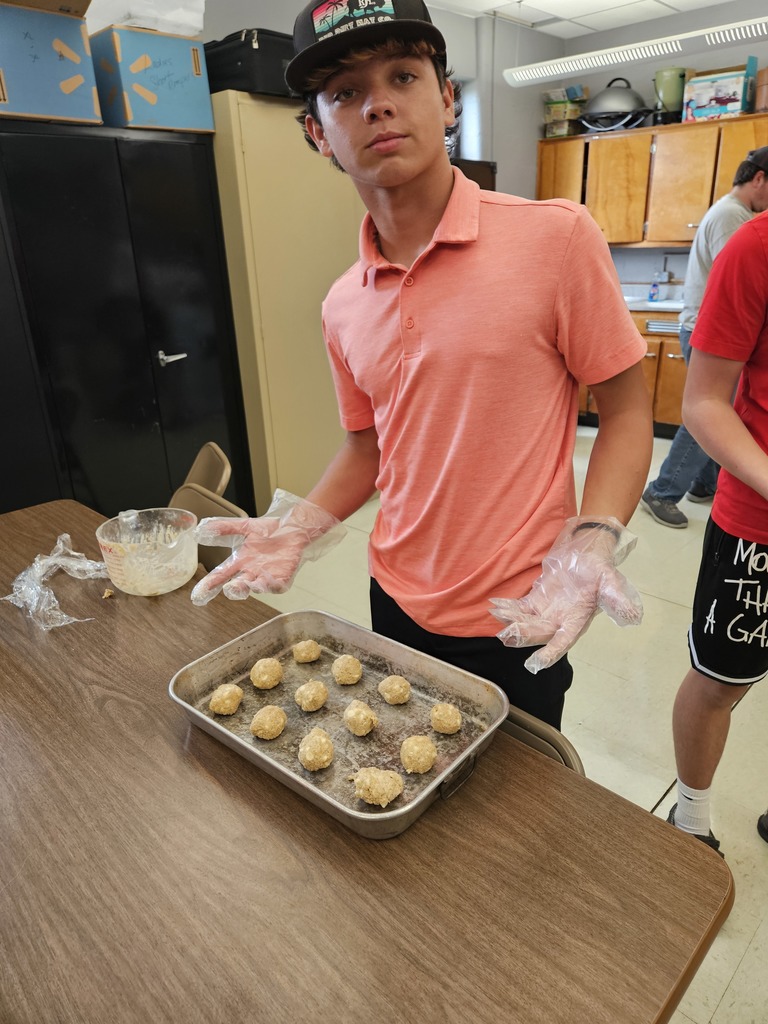Consumer Science kicked off the year with its annual cookie challenge. Students made cowboy cookies and were able to choose their mystery ingredient to substitute in place of the semi-sweet chocolate chips. M&M’s and dark chocolate chips were the big winners of the competition.