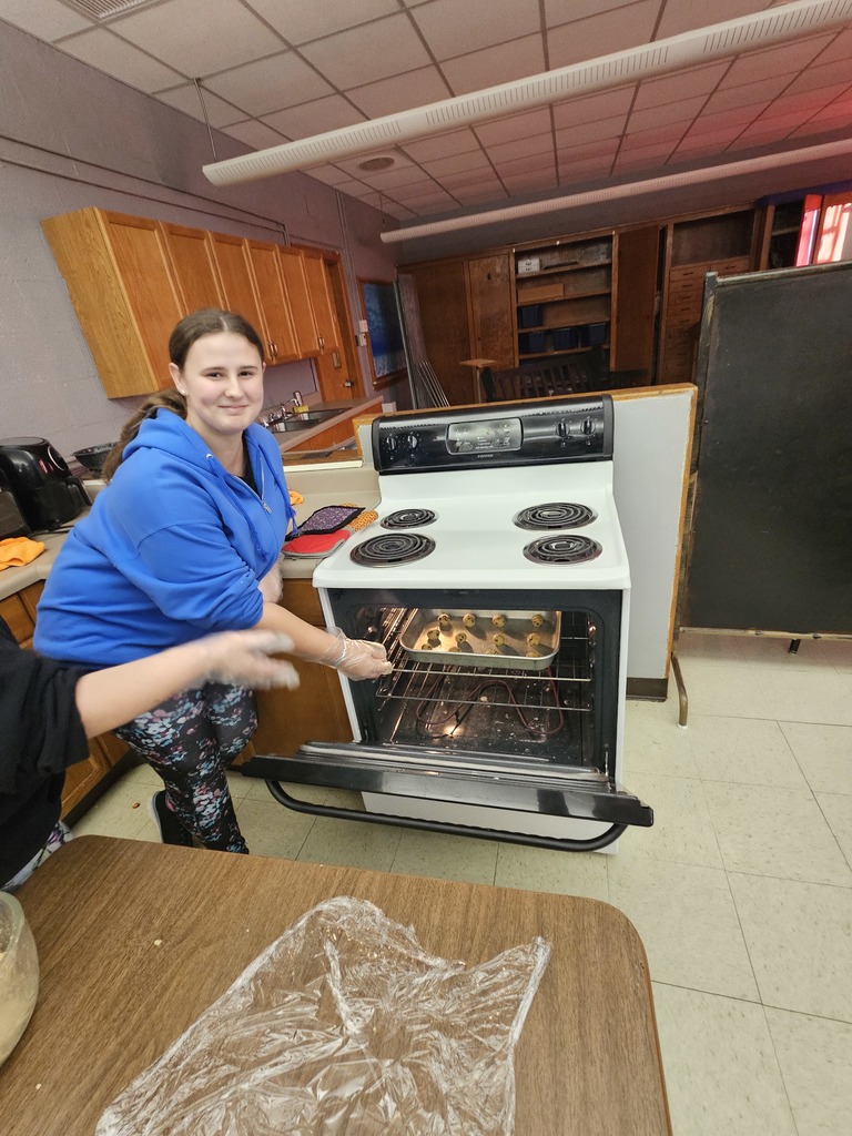 Consumer Science kicked off the year with its annual cookie challenge. Students made cowboy cookies and were able to choose their mystery ingredient to substitute in place of the semi-sweet chocolate chips. M&M’s and dark chocolate chips were the big winners of the competition.
