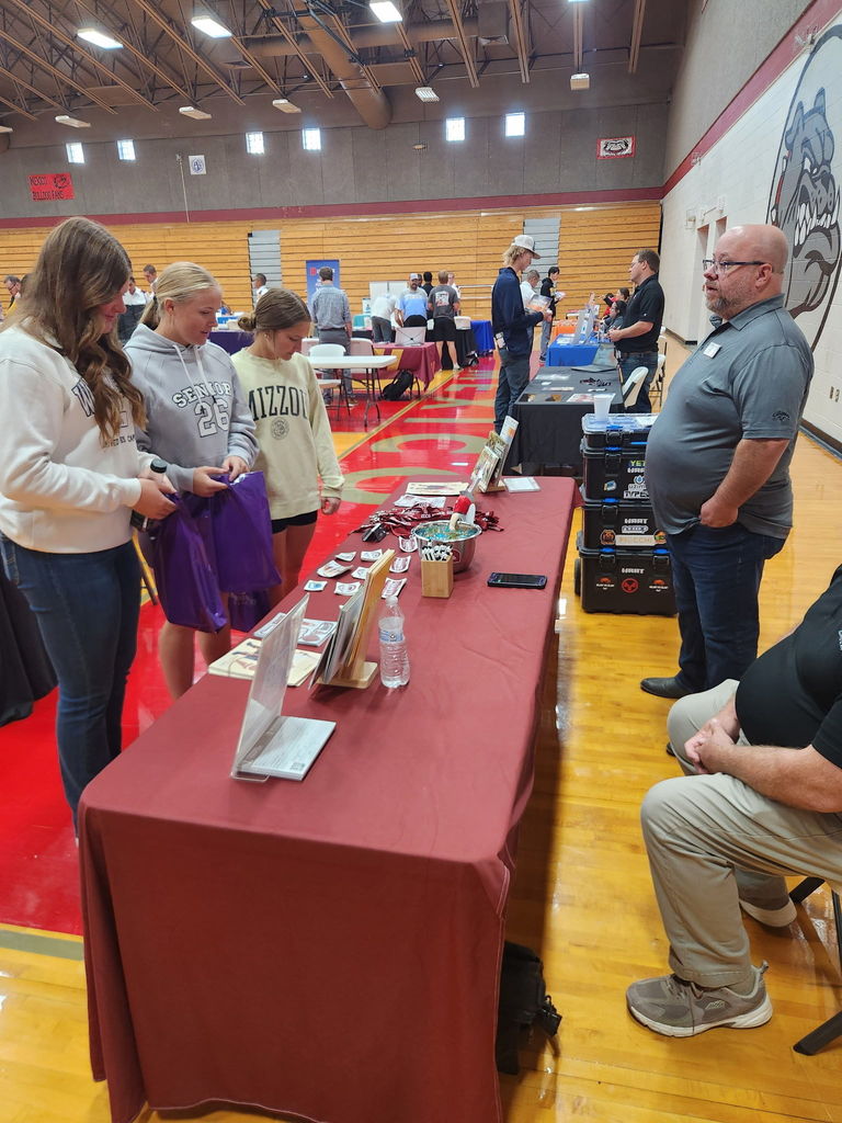 Juniors and Seniors enjoyed their visit to the Career Fair today at Mexico High School.  