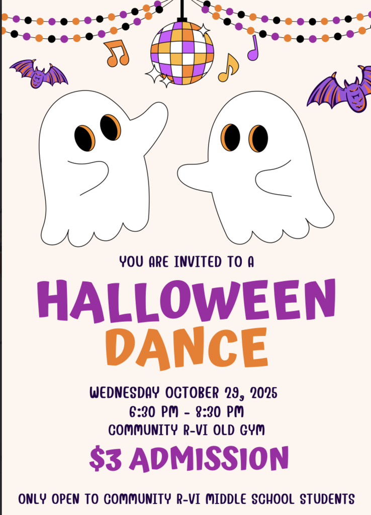 Middle School Halloween Dance